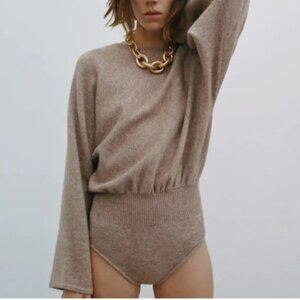 Zara Sweater Bodysuit